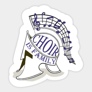 Choir is Family Sticker